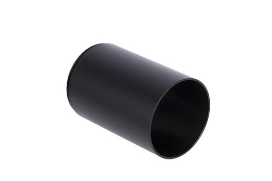 The Primary Arms Sun Shade for 3-18x50mm DMR Scope is made from aluminum and hard coat anodized black